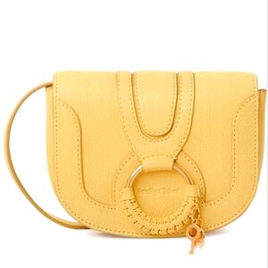NWT Yellow See By Chloé Hana Leather Bag